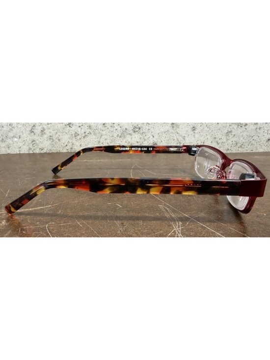 EYEJUSTERS Self-Adjustable Reading Glasses 1502RR Red Tortoise 49-16-134 main image 6